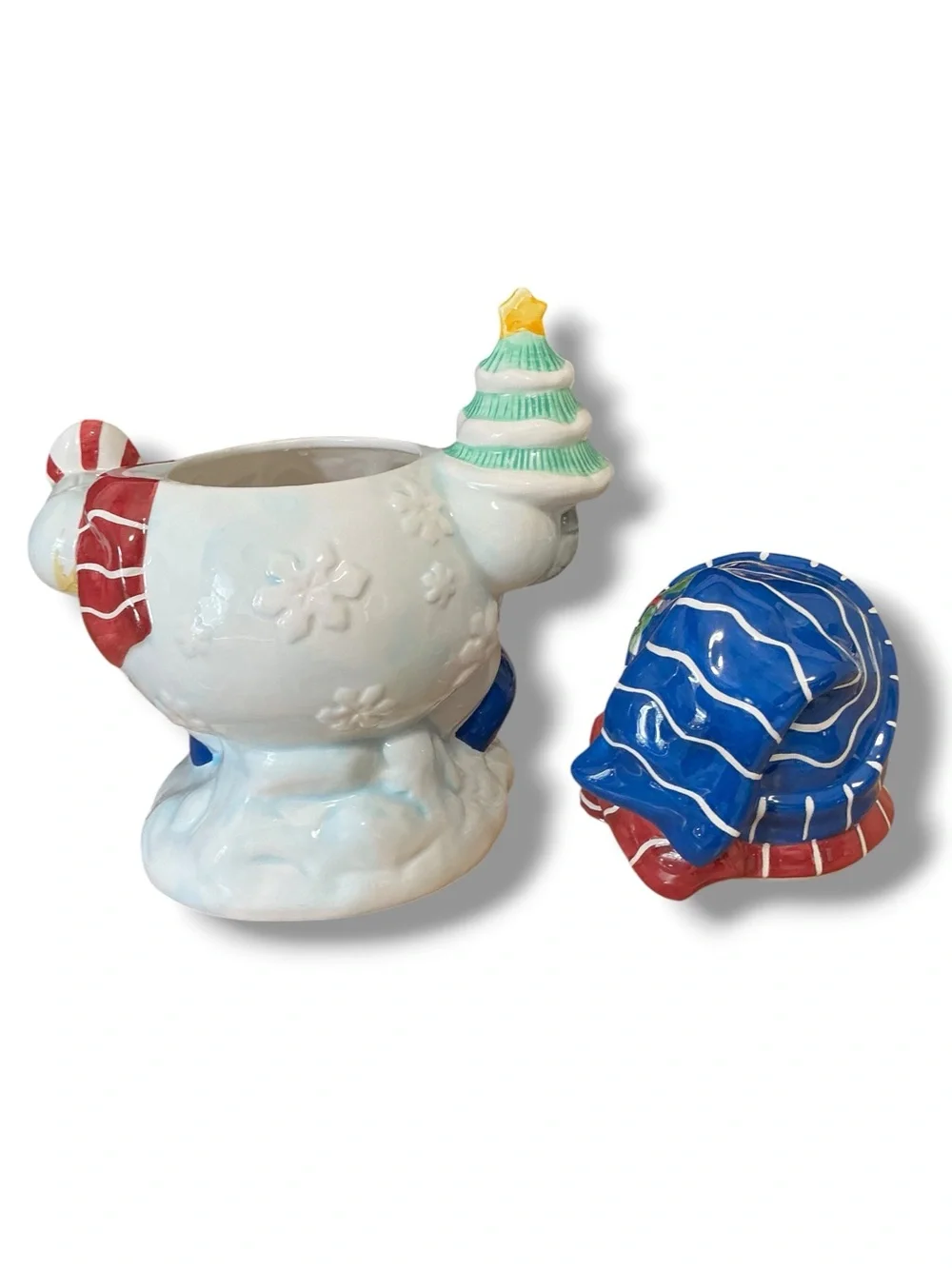 Houston Harvest Holiday Snowman Cookie Jar